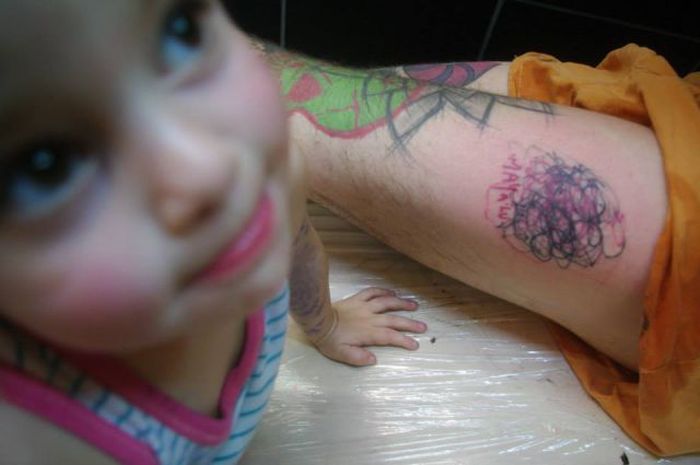 Would You Get A Tattoo From Her? (17 pics)