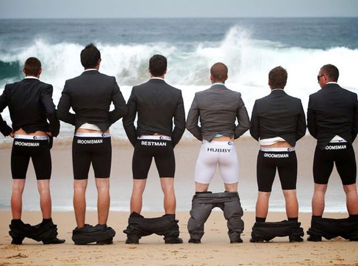 Groomsmen Photos With A Twist (21 pics)