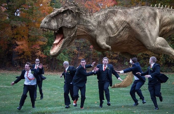 Groomsmen Photos With A Twist (21 pics)