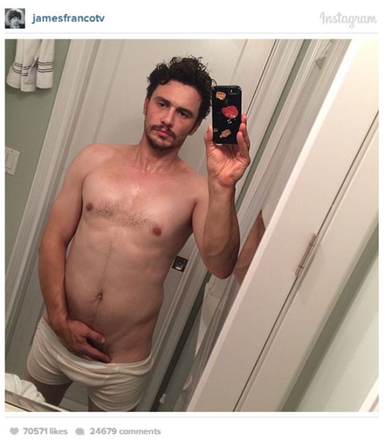 James Franco Takes A Lot Of Selfies (39 pics)