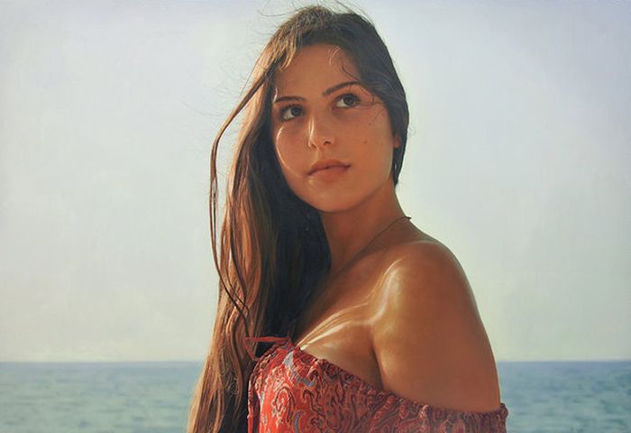 Yigal Ozeri Paints Beautiful Pics Of Beautiful Women (30 pics)
