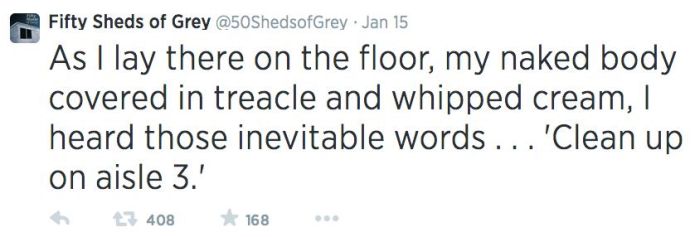Fifty Shades Of Grey Makes For Great Parody Tweets (14 pics)