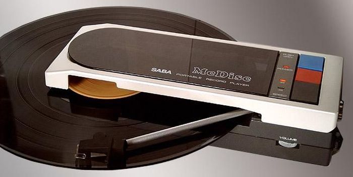 Weird Looking Portable Record Player (7 pics)