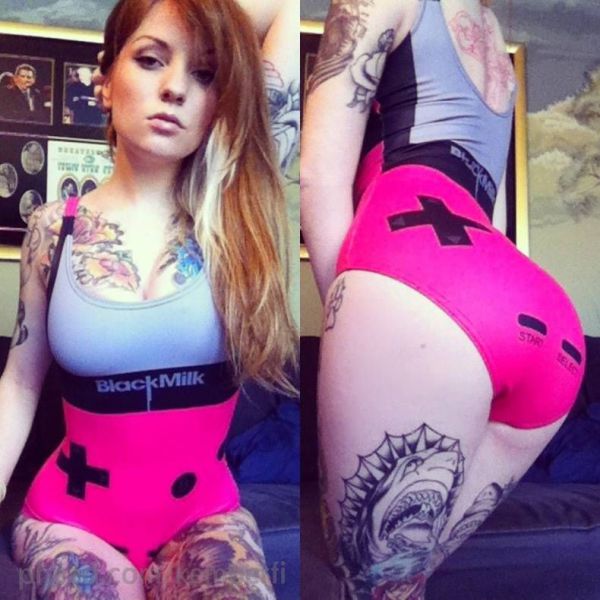 Girls And Tattoos Go Good Together (46 pics)
