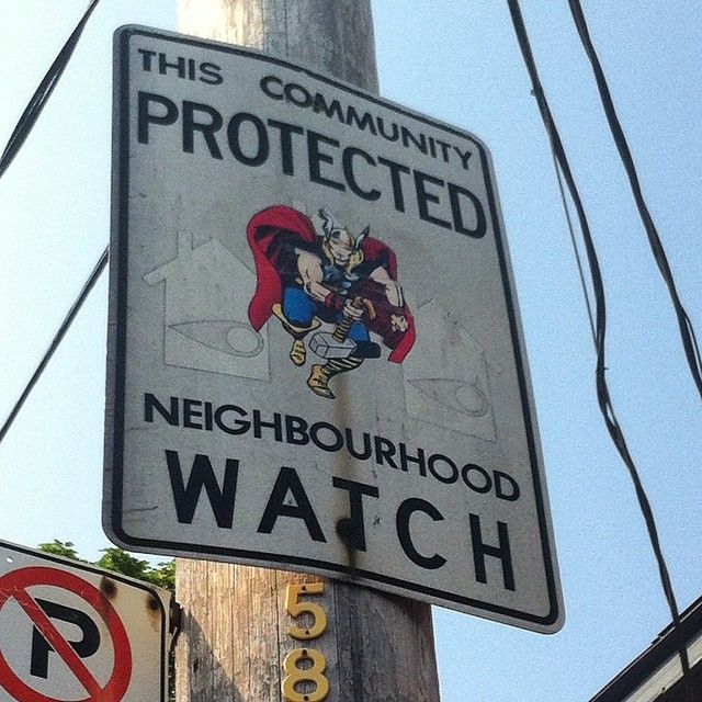 These Neighborhood Watch Signs Aren't Messing Around (15 pics)