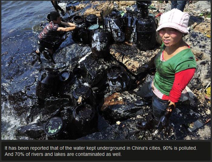 Disgusting Filthy Water In China (11 pics)