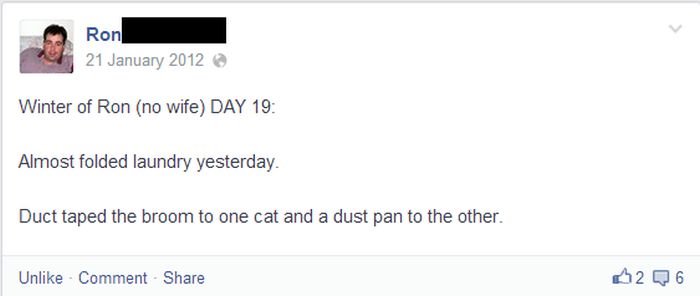 Life Without The Wife On Facebook (19 pics)