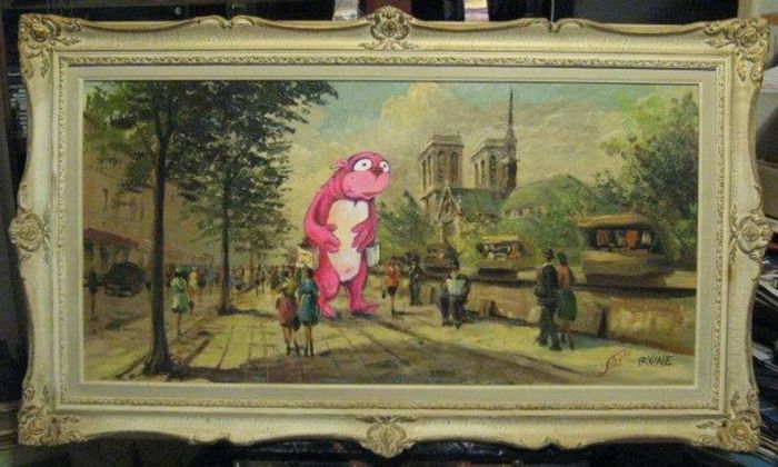 Popular Characters Make Old Paintings Much Cooler (49 pics)