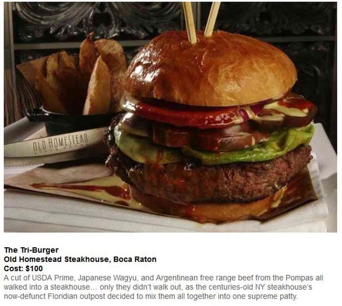 The 10 Most Expensive Burgers On Planet Earth (10 pics)