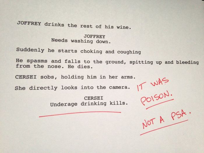 Terrible Rough Drafts From Your Favorite Movies (11 pics)