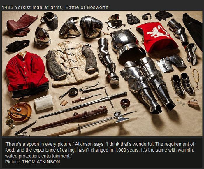 War Soldiers' Kits Back In The Day (10 pics)