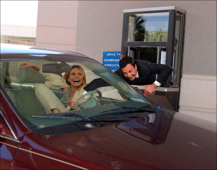 Cameron Diaz And Jimmy Fallon Turn Into A Meme (22 pics)