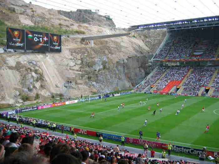 Amazing Football Field In Monaco (4 pics)