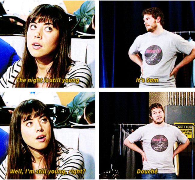 Great Moments From Chris Pratt's Andy Dwyer (24 pics)