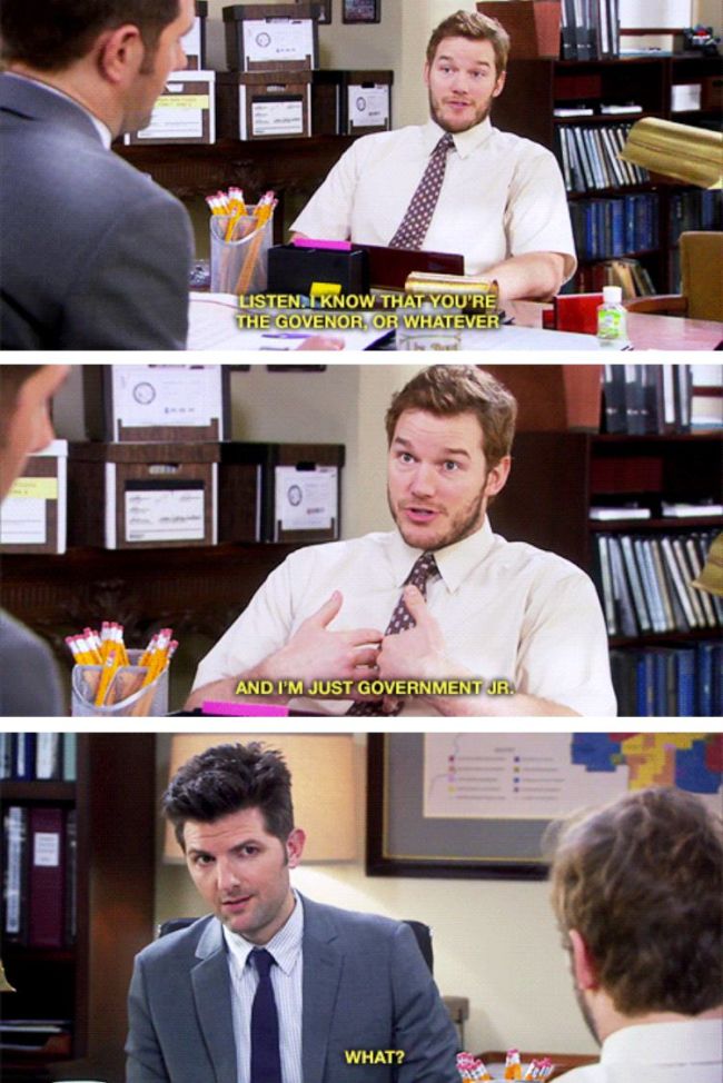 Great Moments From Chris Pratt's Andy Dwyer (24 pics)