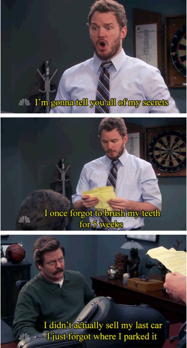 Great Moments From Chris Pratt's Andy Dwyer (24 pics)