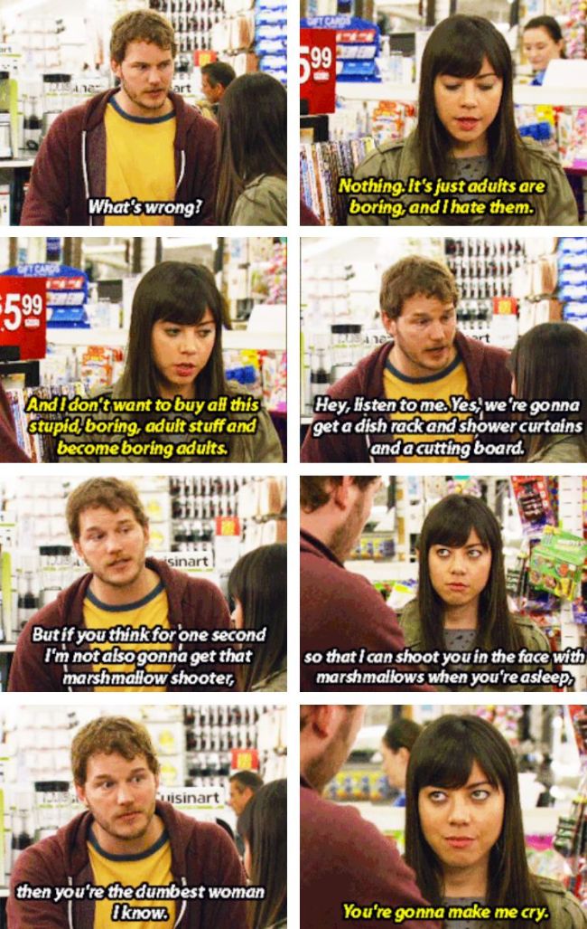 Great Moments From Chris Pratt's Andy Dwyer (24 pics)