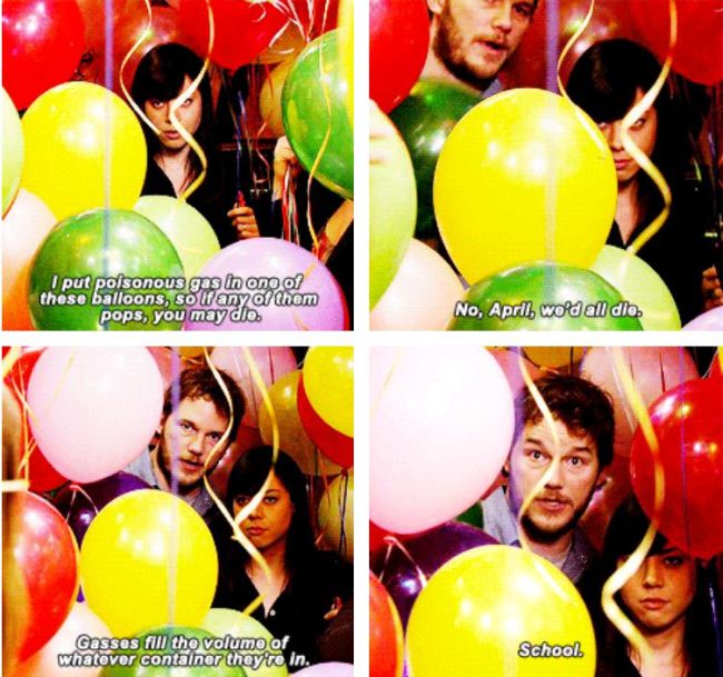 Great Moments From Chris Pratt's Andy Dwyer (24 pics)