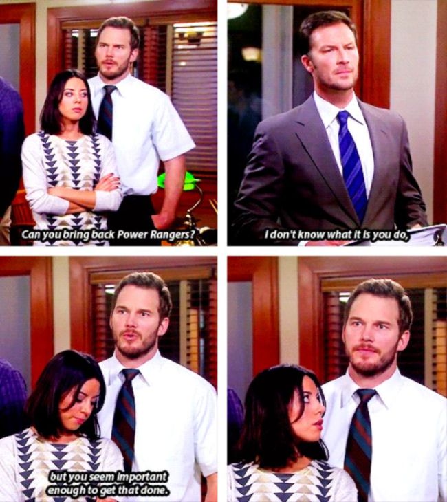 Great Moments From Chris Pratt's Andy Dwyer (24 pics)