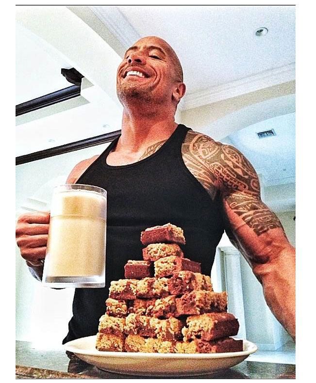 How To Get Ripped Like The Rock (13 pics)