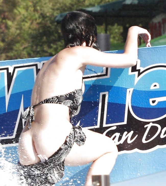 Katy Perry Loses Panties in a Water Park (8 pics)