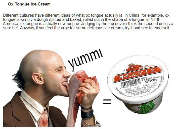 10 Weird Ice Cream Flavors You Never Want To Eat (10 pics)