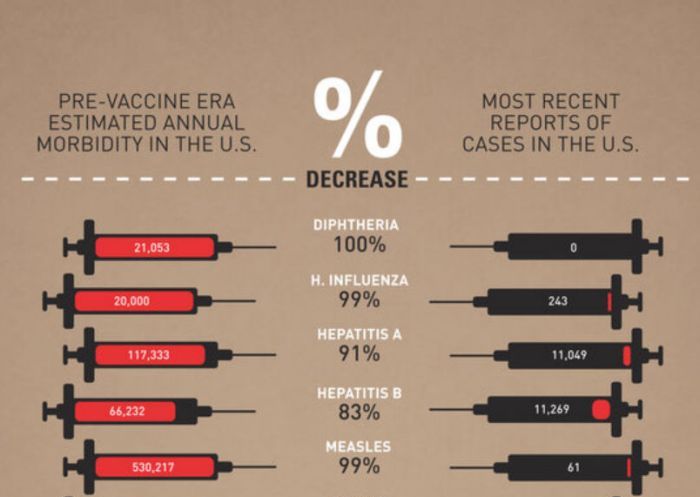 Deadly Diseases Before And After Vaccines