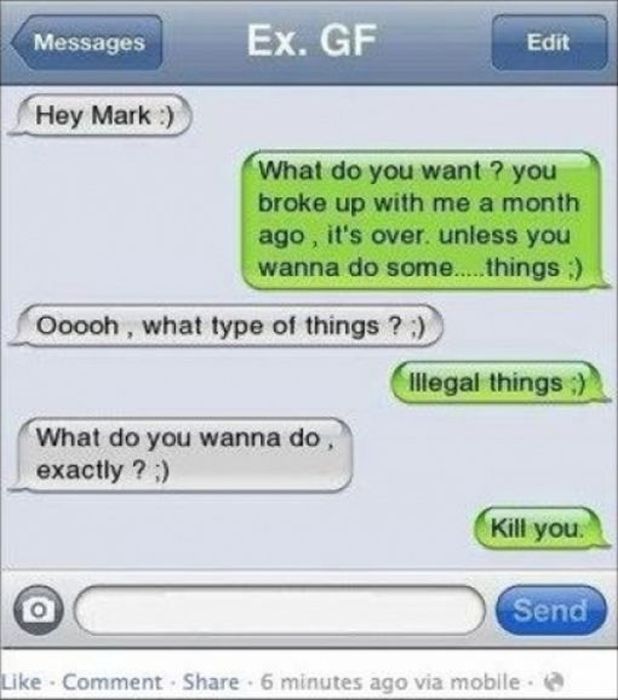 How To Troll You Ex With A Text (34 pics)