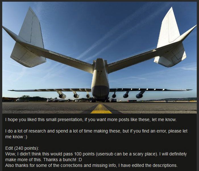 The Largest Plane Ever (7 pics)