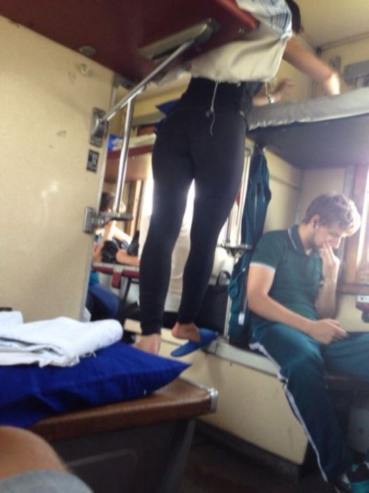 Girls Like This Are A Good Reason To Ride Trains (16 pics)