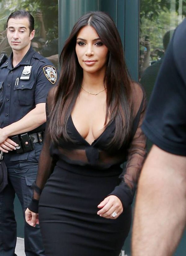 Kim Kardashian's Cleavage (12 pics)