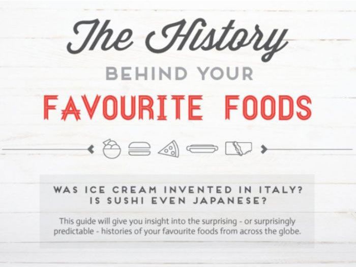 The History Behind The World's Favorite Foods (5 pics)