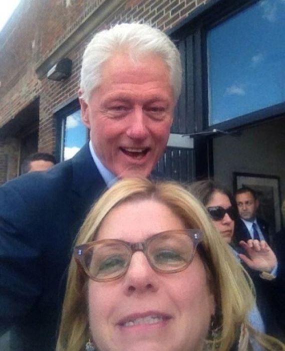 Bill Clinton Is The Commander In Chief Of Selfies (18 pics)