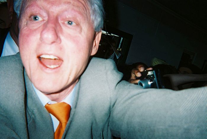 Bill Clinton Is The Commander In Chief Of Selfies (18 pics)