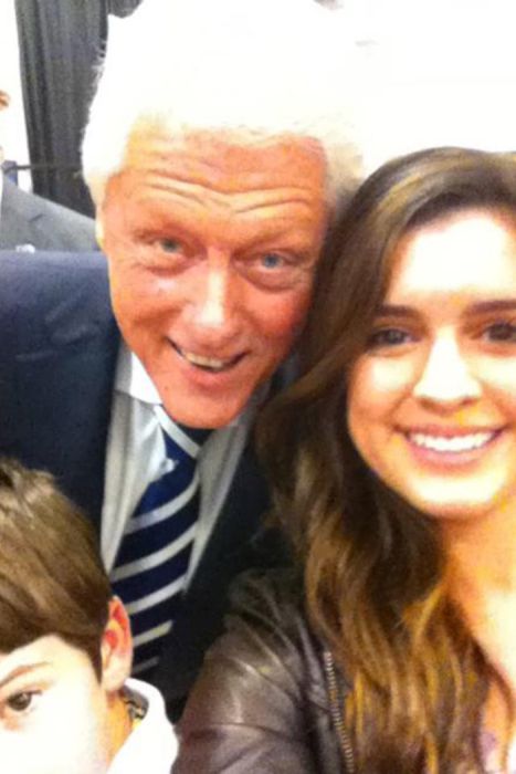 Bill Clinton Is The Commander In Chief Of Selfies (18 pics)