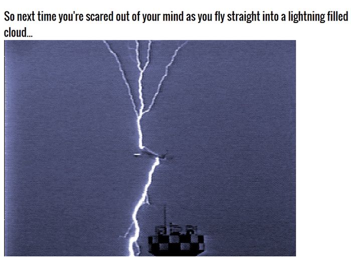 When Airplanes Get Too Close To Natural Disasters (4 pics)