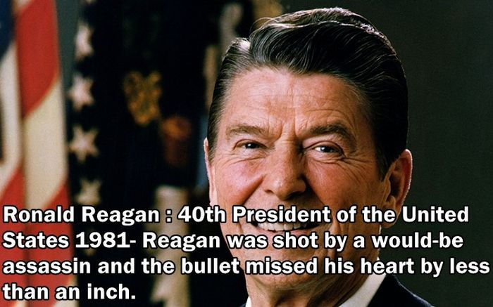 20 Famous People Who Got Shot And Lived (20 pics)