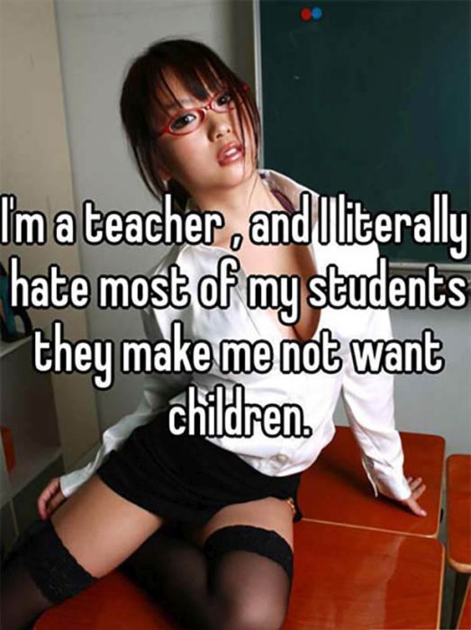 True School Teacher Confessions From The Whisper App (16 pics)