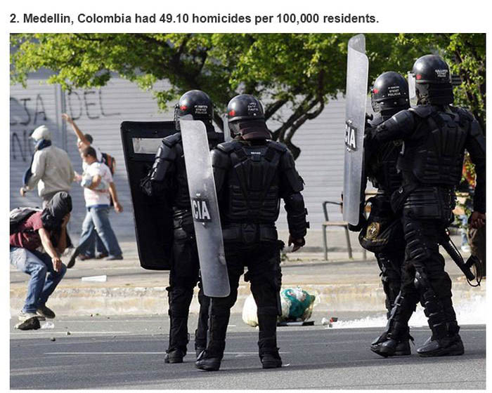The 25 Most Dangerous Cities On Planet Earth (25 pics)