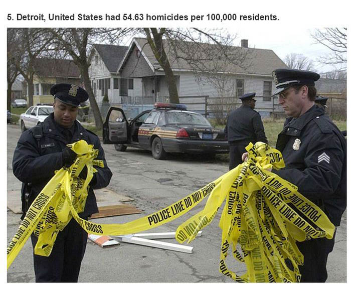 The 25 Most Dangerous Cities On Planet Earth (25 pics)