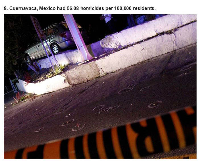 The 25 Most Dangerous Cities On Planet Earth (25 pics)