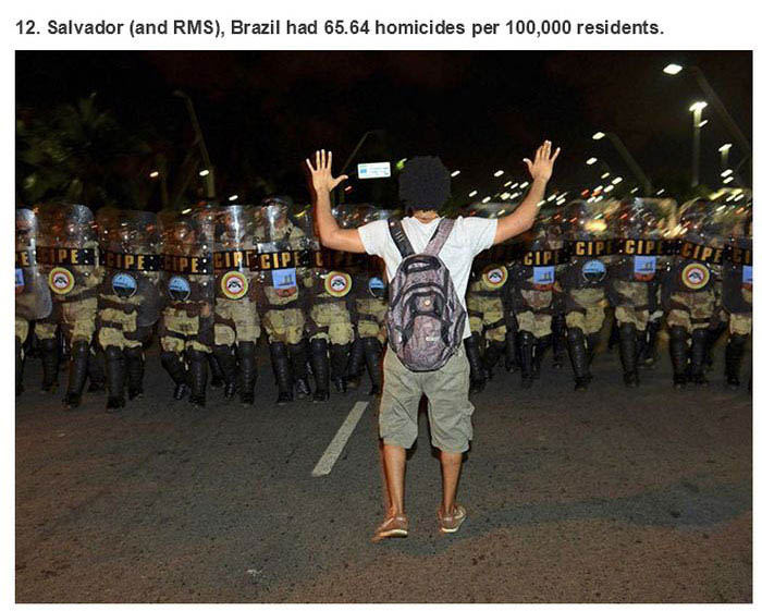 The 25 Most Dangerous Cities On Planet Earth (25 pics)