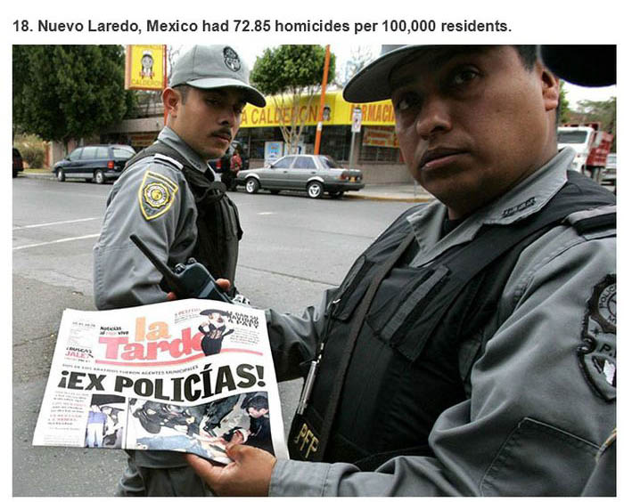 The 25 Most Dangerous Cities On Planet Earth (25 pics)