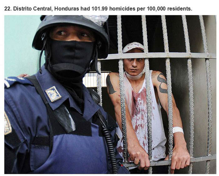 The 25 Most Dangerous Cities On Planet Earth (25 pics)