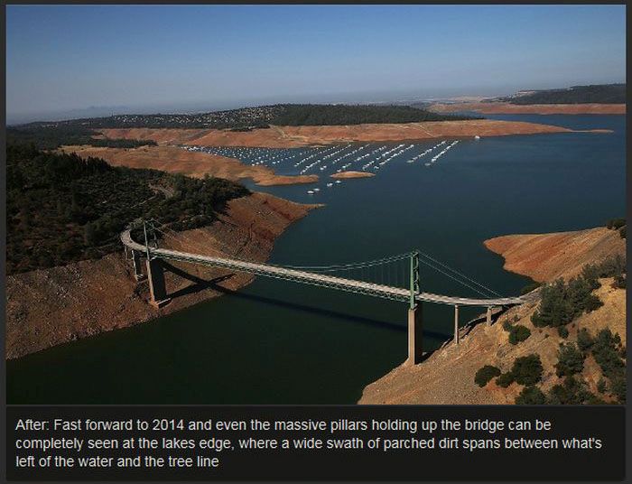 Terrifying Photos Show The Effect Of California's Drought (6 pics)