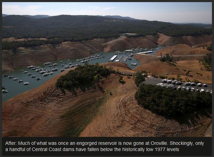 Terrifying Photos Show The Effect Of California's Drought (6 pics)