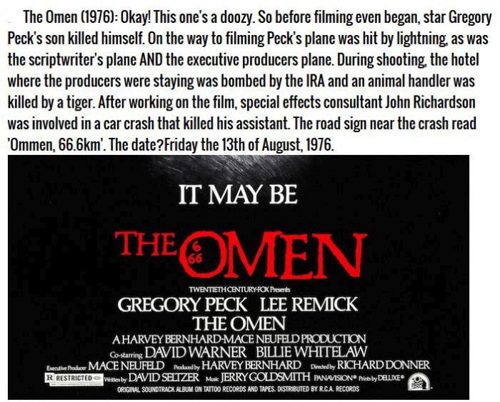 Hollywood Movies That Are Definitely Cursed (12 pics)