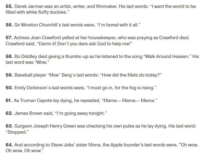 Famous Last Words Spoken By Famous People (8 pics)