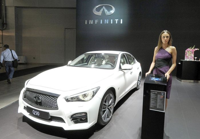 Girls From The Moscow International Automobile Salon (70 pics)