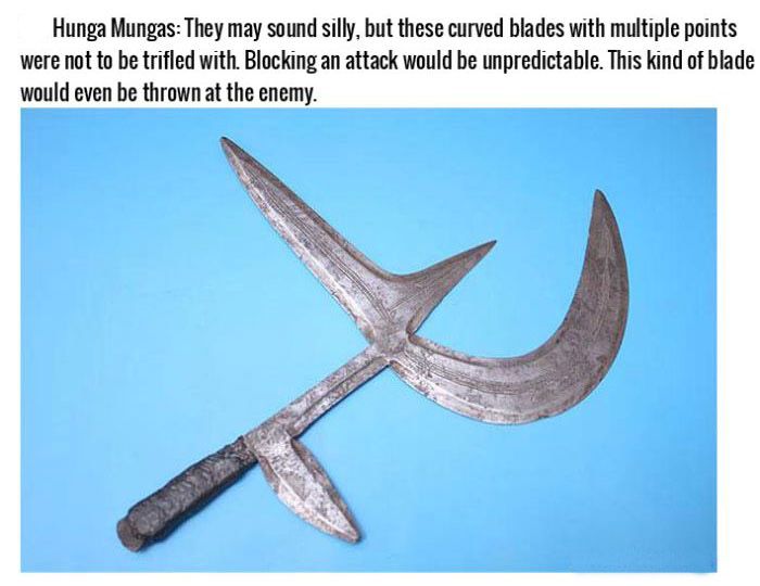 Brutal Combat Weapons Throughout History (15 pics)